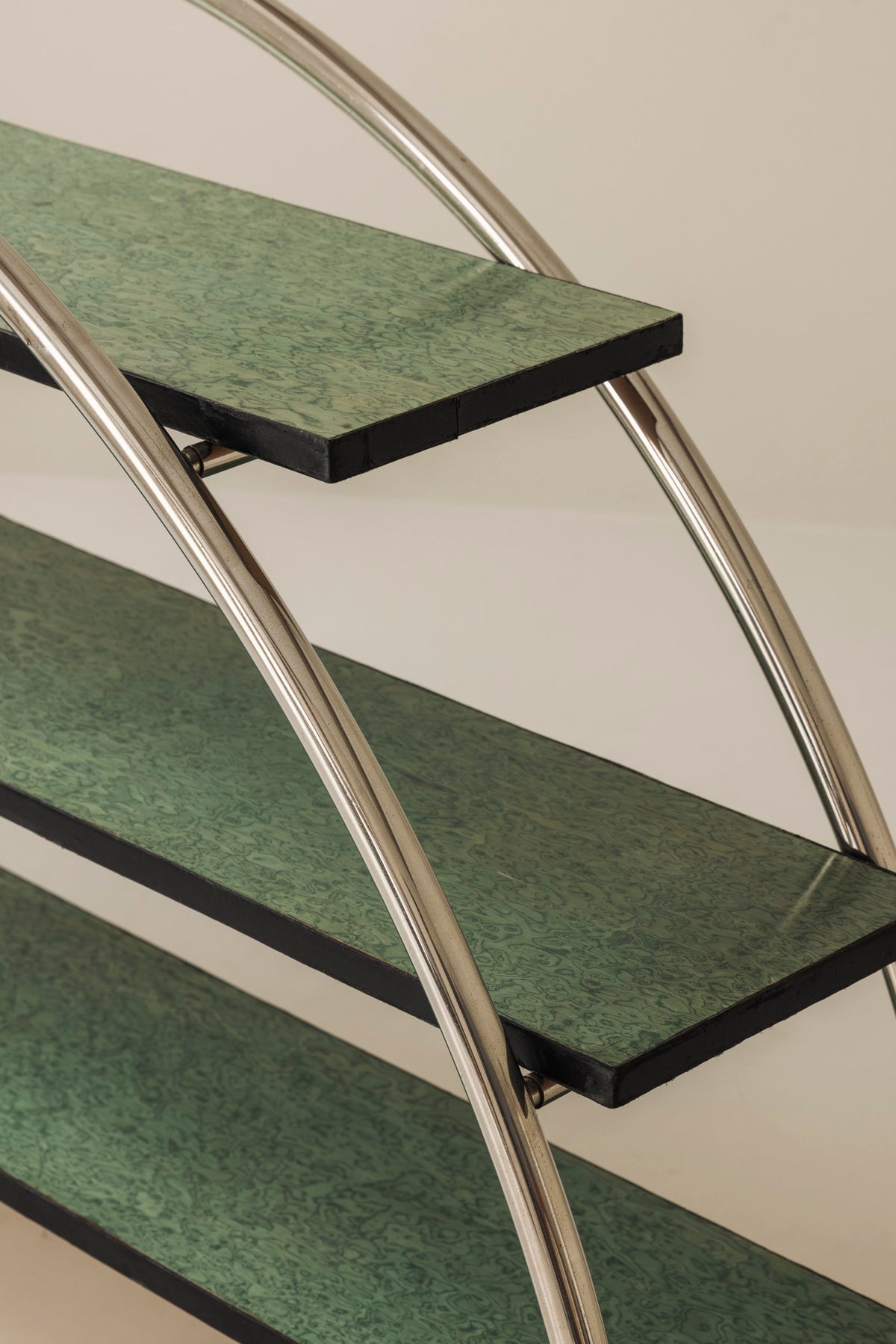 Modernist Vintage Shelving Unit, France, 1970s — lifestyle setting
