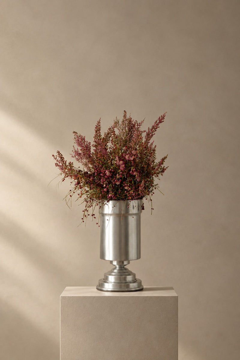 Art Deco Amphora Vase in Metal by CASPAL | The Oblist