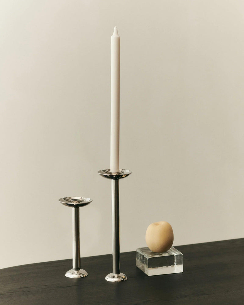 METAL CHAMPAGNE CANDLE HOLDER, LOW by Louise Roe | The Oblist