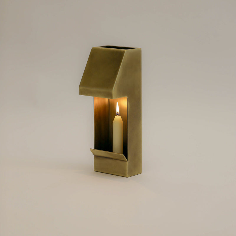 Egress Sconce in Brass by PARCTA | The Oblist