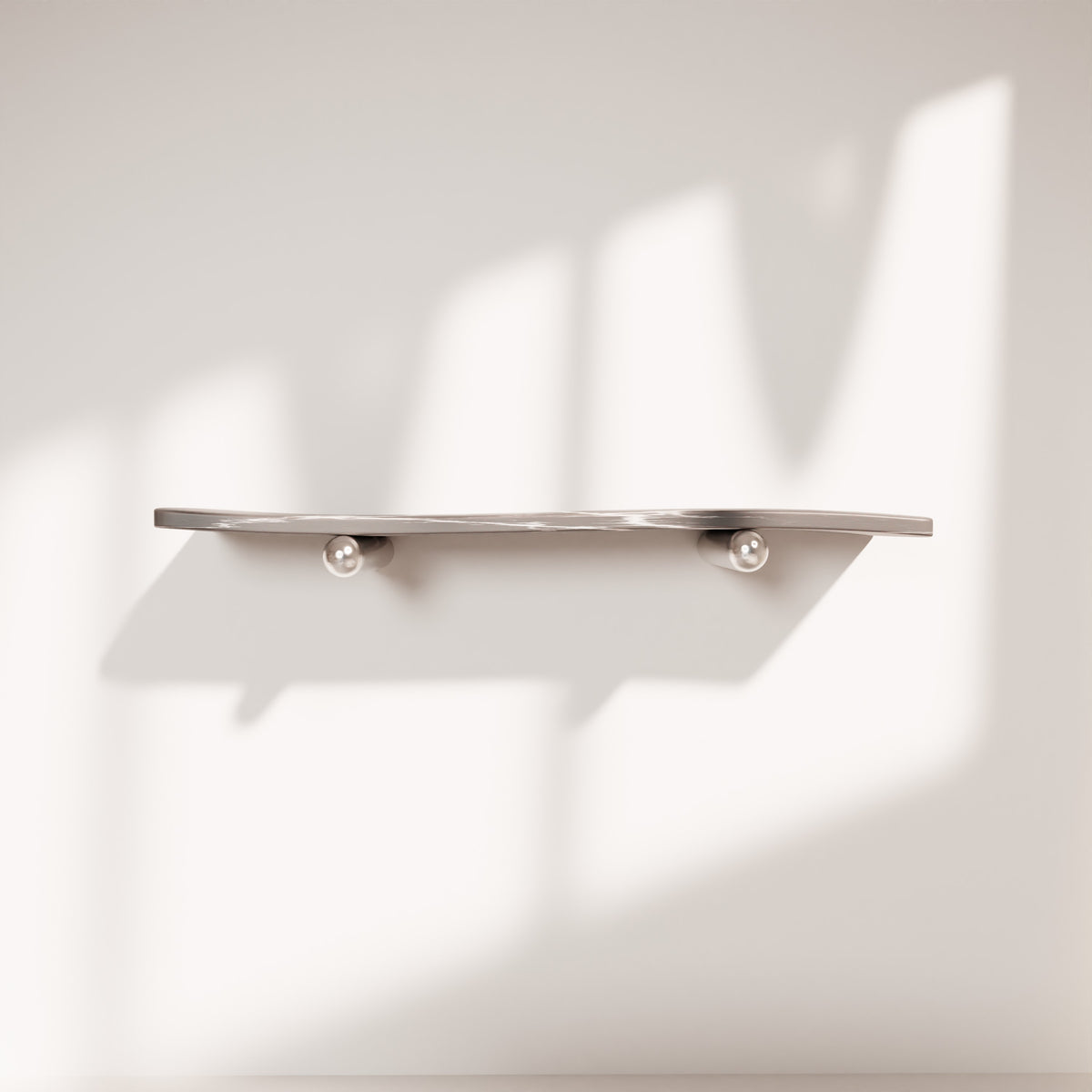 “Velo” Shelves | Marble Stainless Steel by Giselle Vanessa Johnson — variant detail
