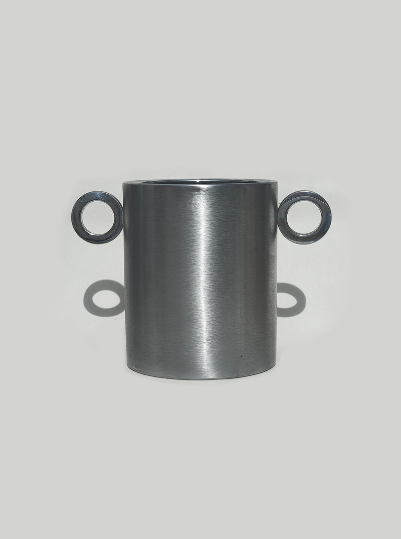 Steel Ice Bucket by Les Objoies | The Oblist