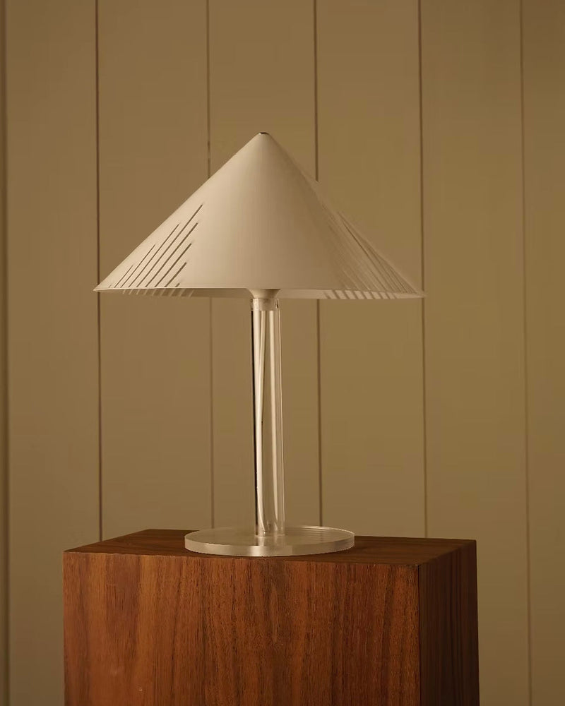 Cono plexiglass table lamp by Les Objets Amsterdam | The Oblist