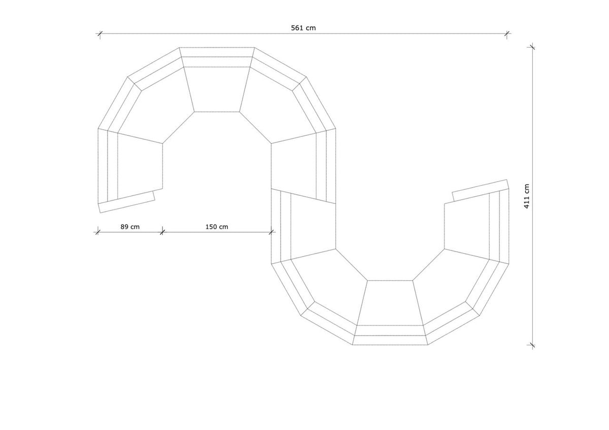 FORSEN SOFA, INFINITY — detail view