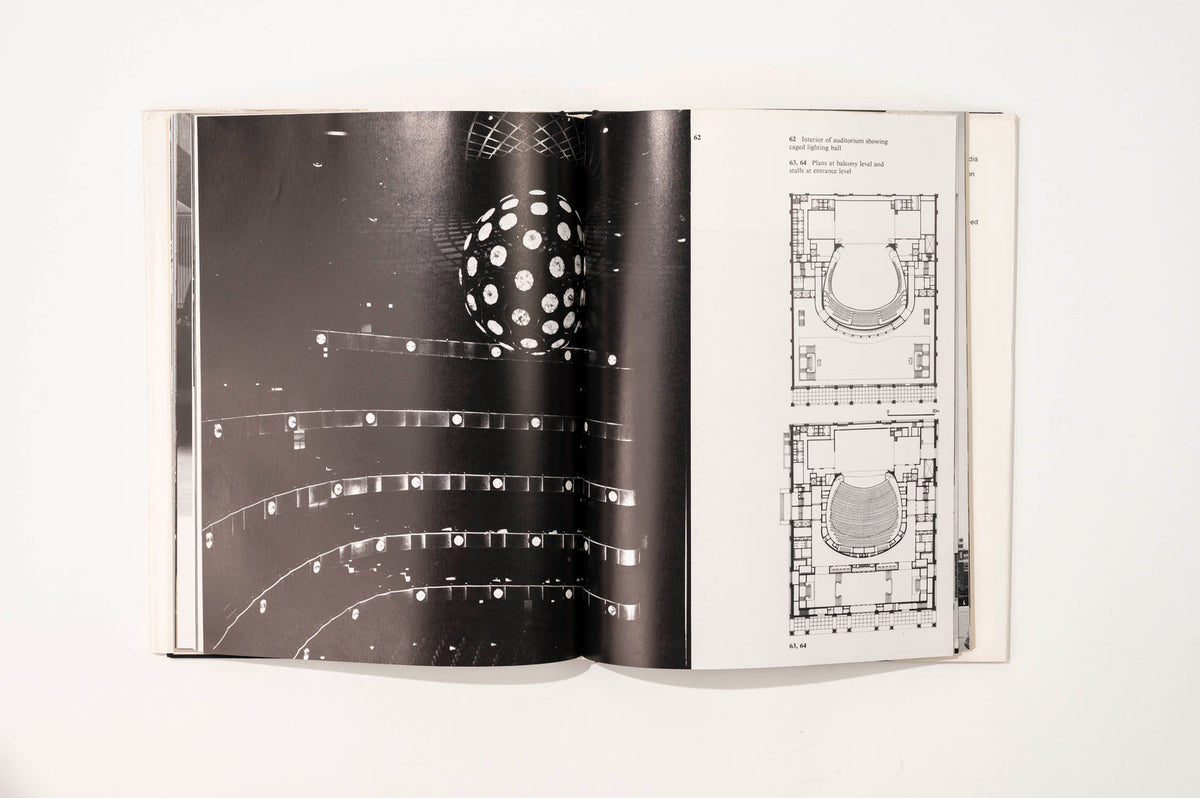 Philip Johnson, Library of Contemporary Architects, 1972 Architecture and Interiors Book — side angle