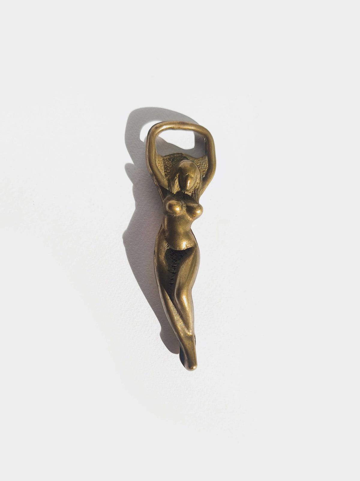 Woman Brass Bottle Opener by Les Objoies | The Oblist