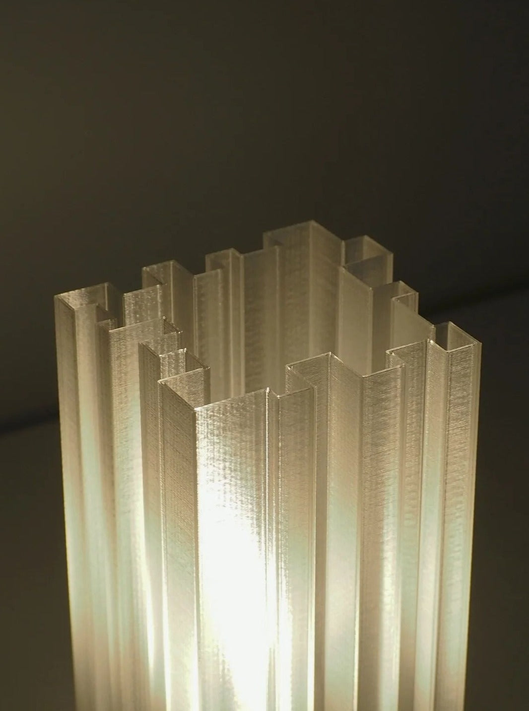  Orgue Lamp with energy-efficient LED bulb and touch-sensitive controls