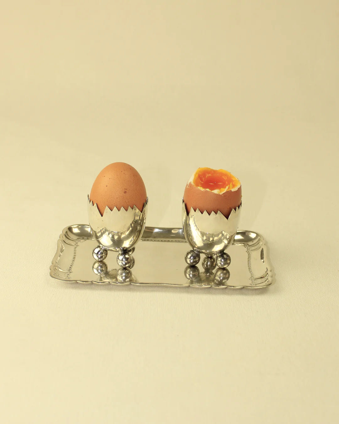 Serveware Accessories Alpaca Silver Egg Cups Boga Avante Shop
