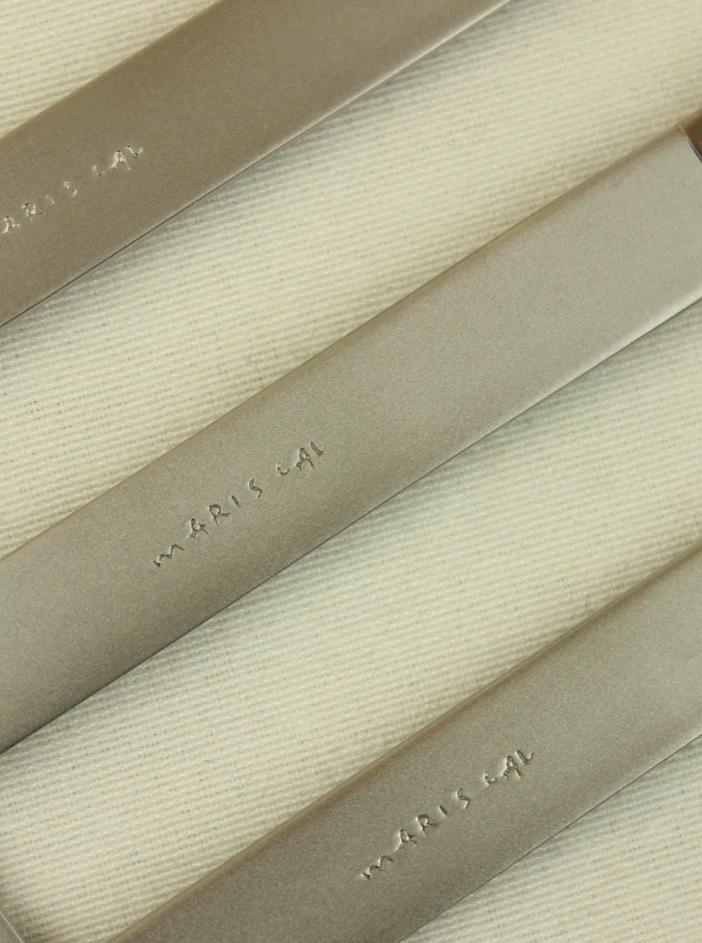 Elegant modernist fish cutlery crafted from durable stainless steel with a stylish and comfortable design