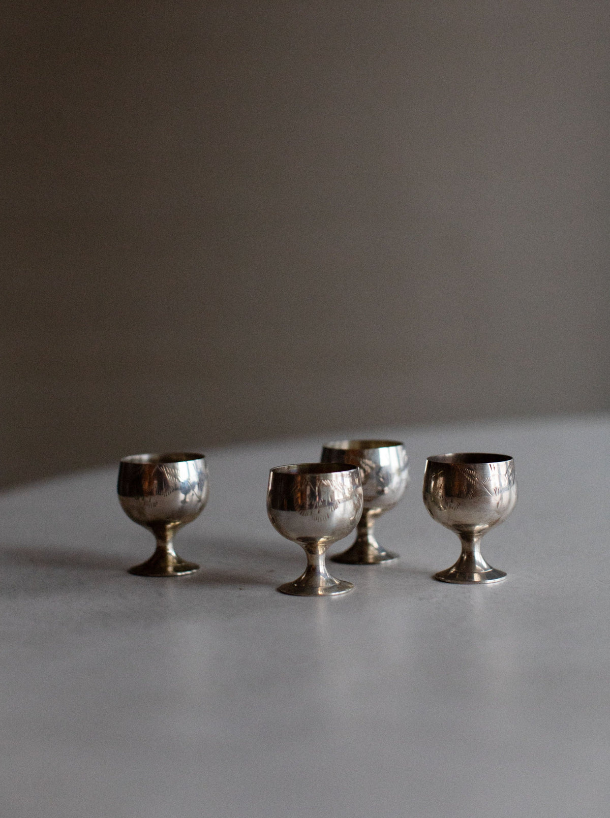 Assortment of petite Art Deco cups perfect for serving espresso or tea