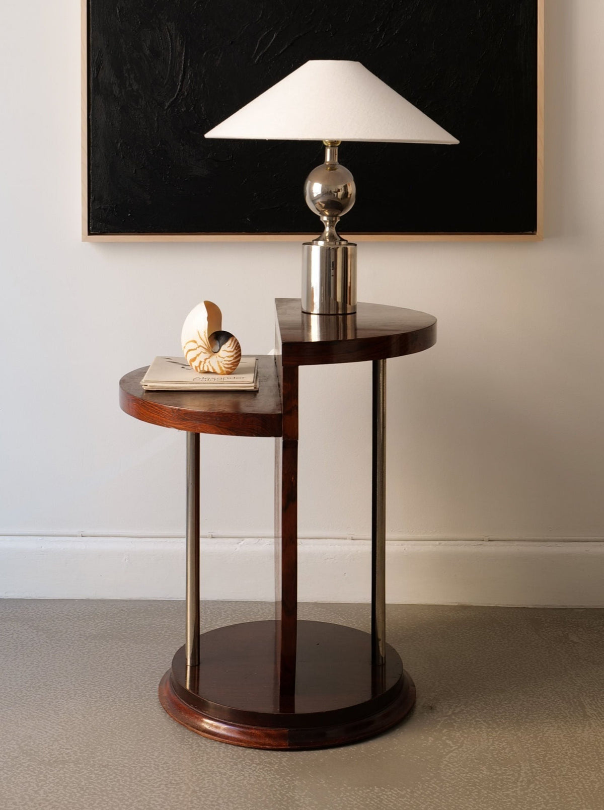 Beautiful art deco table designed by Jules Leleu in 1927