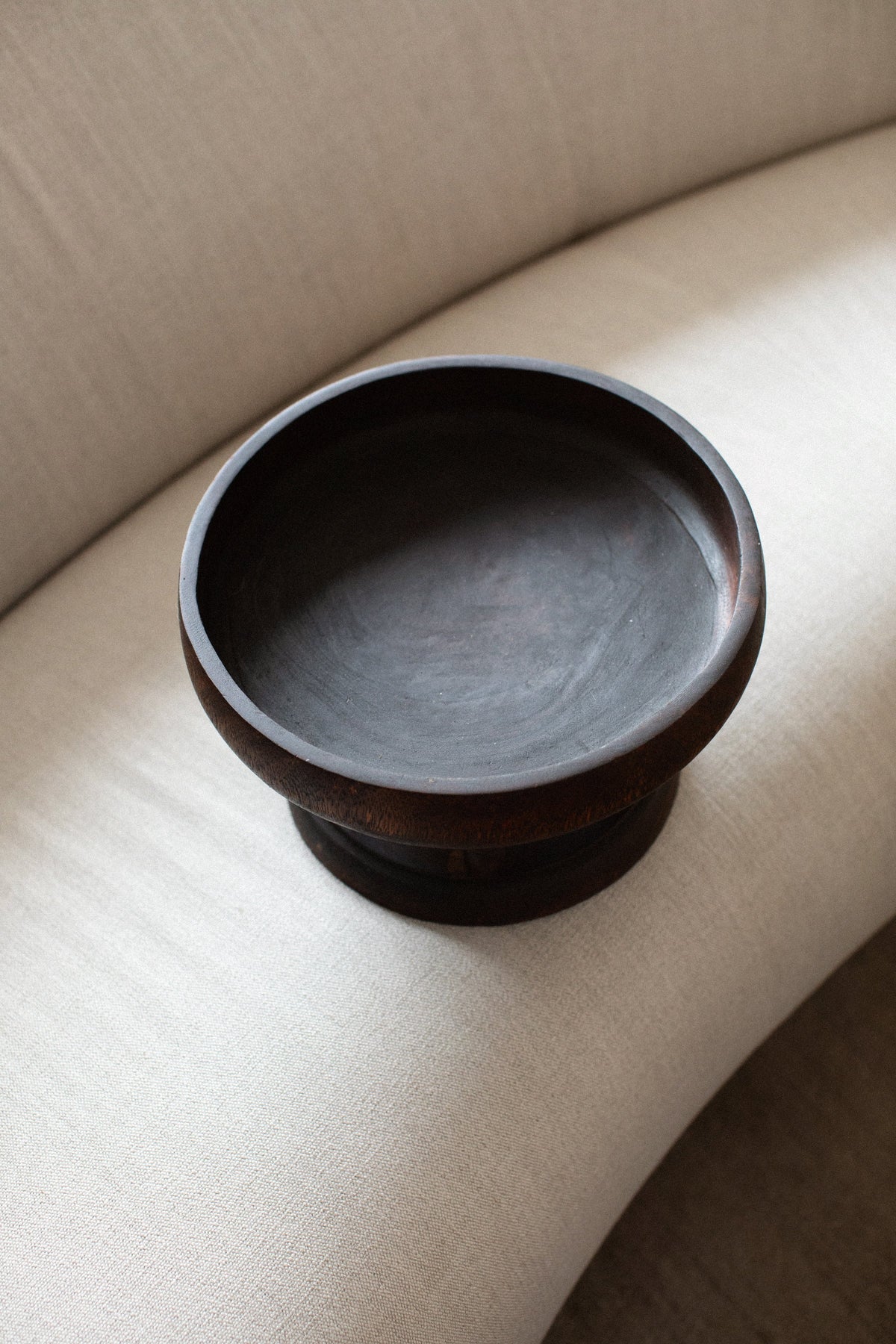 Large wooden tray with rustic charm and sturdy construction