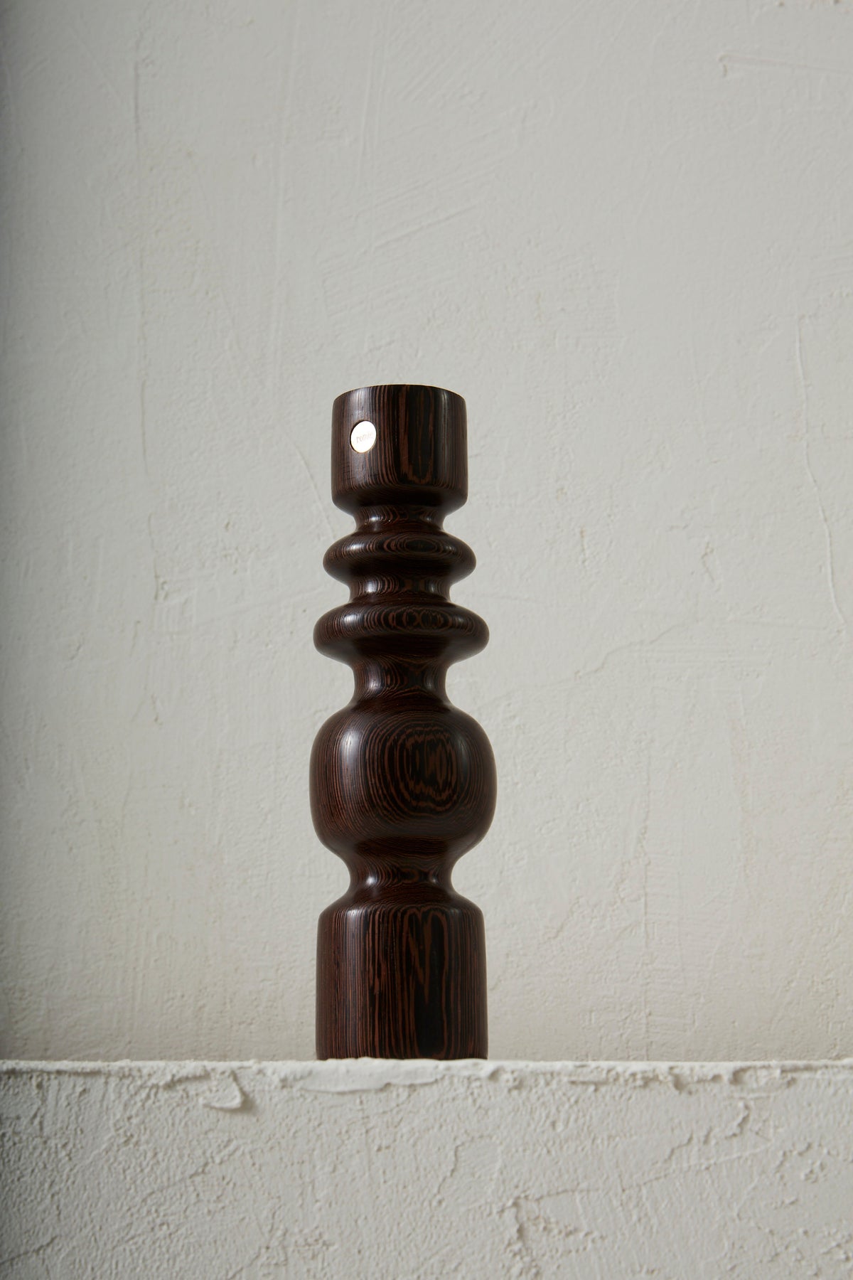 Candle Holders Candleholder Olympe Wengé Big Romie Objetti