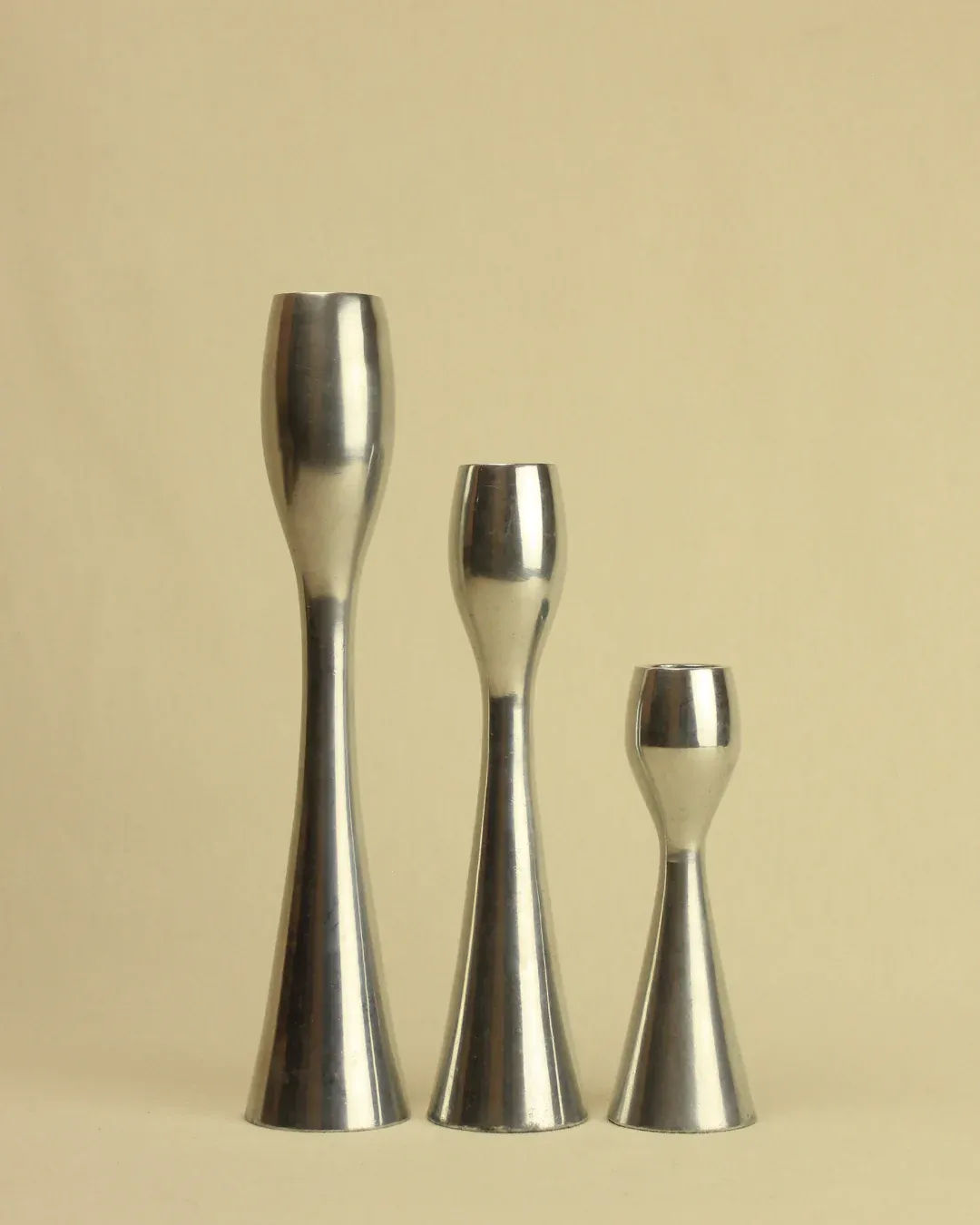 Contemporary candleholders made of high-quality, durable materials