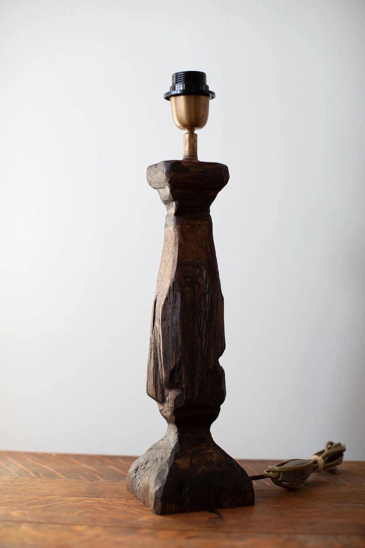 Elegant Handcarved Lamp 02 displaying fine artisanal detailing and a timeless aesthetic